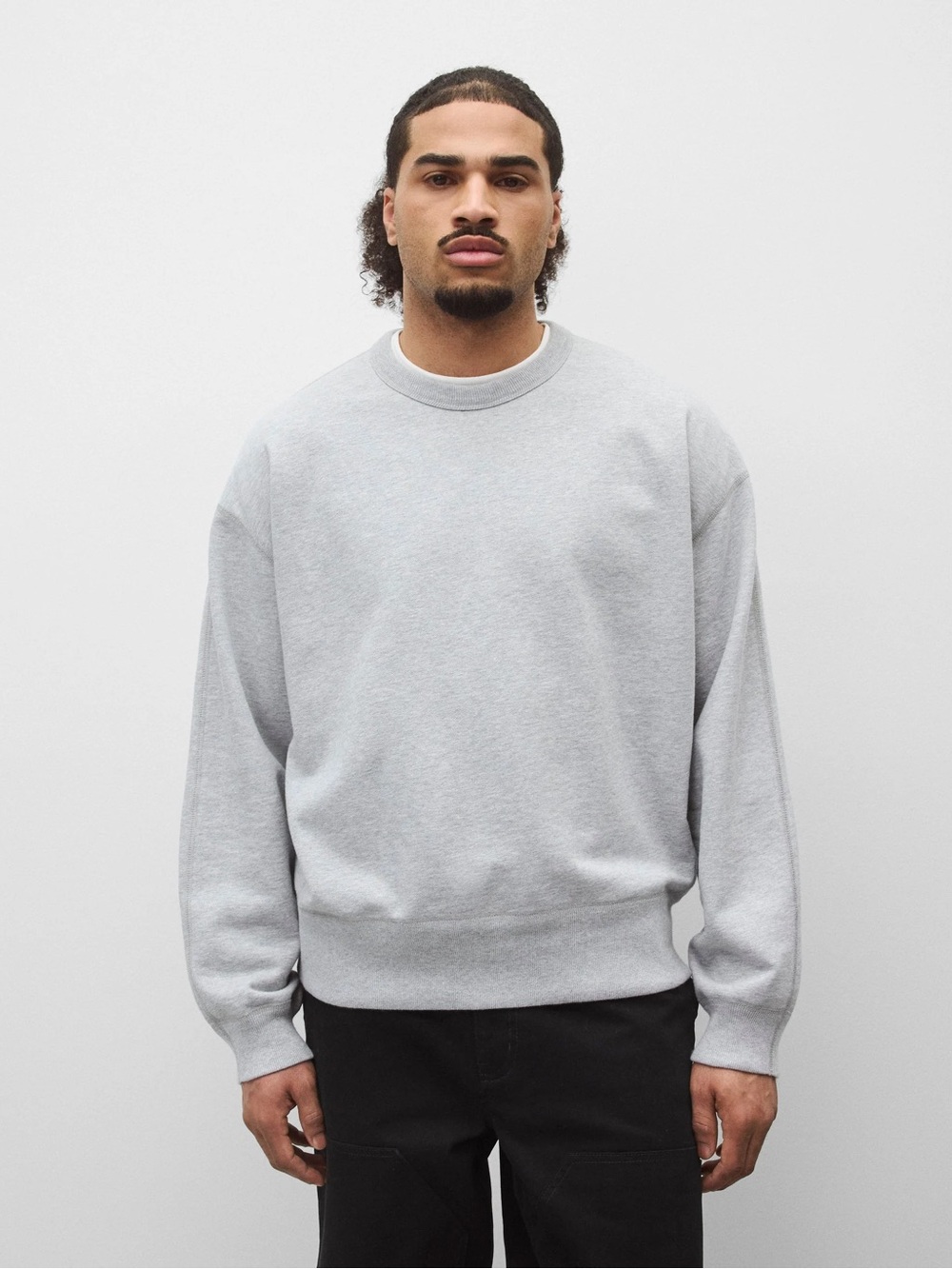 Reigning Champ MIDWEIGHT TERRY relaxed Crewneck